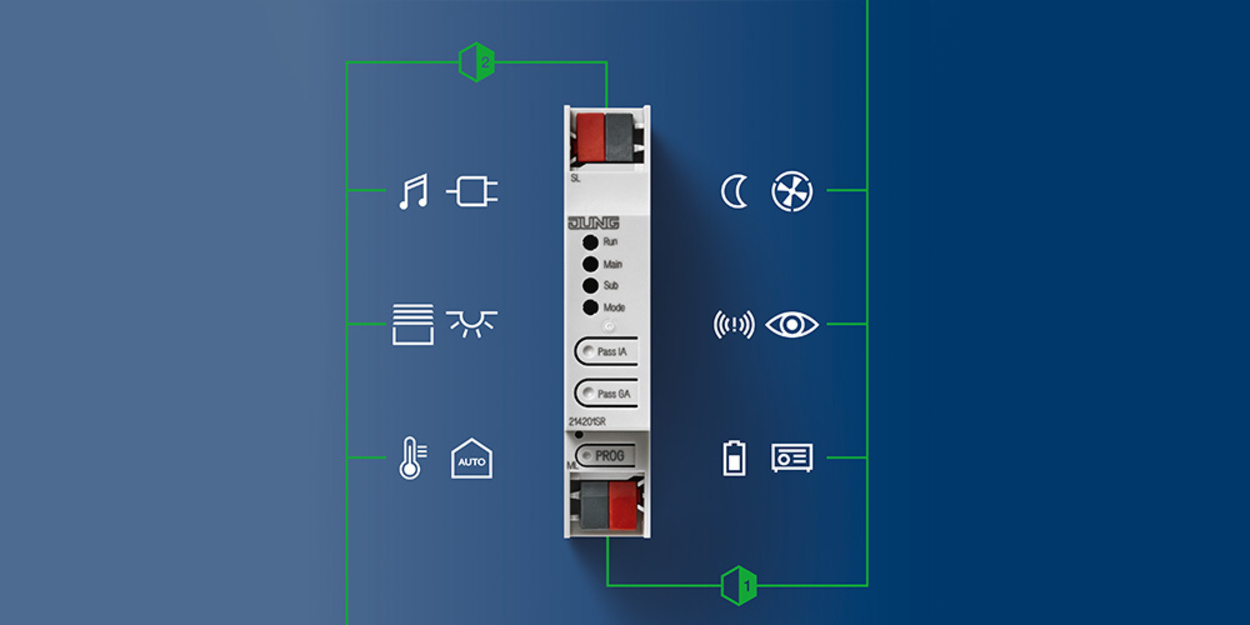 KNX Bereichs- und Linienkoppler bei Elektro Schmitt GmbH in Würzburg