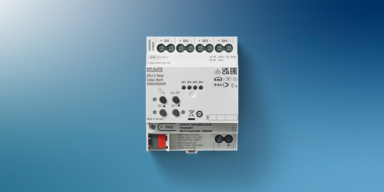 KNX DALI 2 Gateway Colour bei Elektro Schmitt GmbH in Würzburg